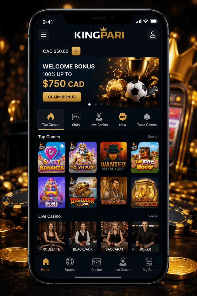 KingPari - Mobile application