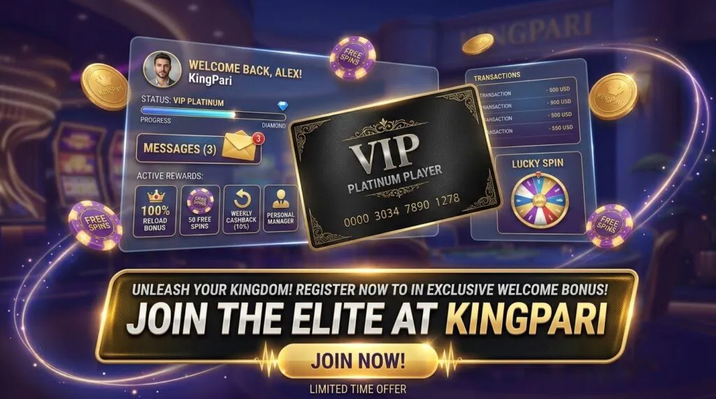 KingPari - Exclusive rewards
